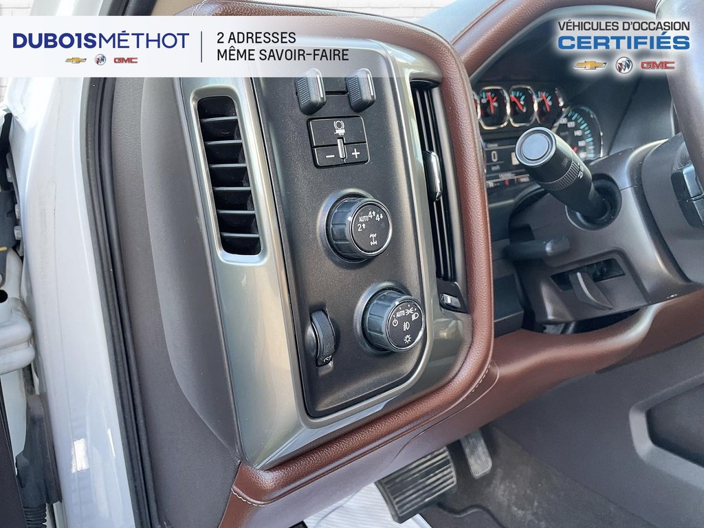 Chevrolet Silverado 1500 HIGH COUNTRY, V8 5.3L, CUIR, TOIT, 22 PO !!! 2017 à Plessisville, Québec - 19 - w1024h768px