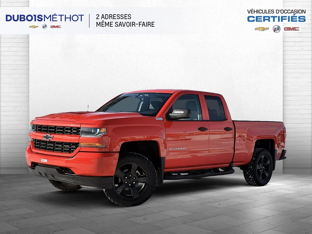 Chevrolet Silverado 1500 CUSTOM, V8 5.3L, 4X4 DOUBLE CAB, 6 1/2 PIEDS !!! 2018 à Plessisville, Québec - 1 - w1024h768px