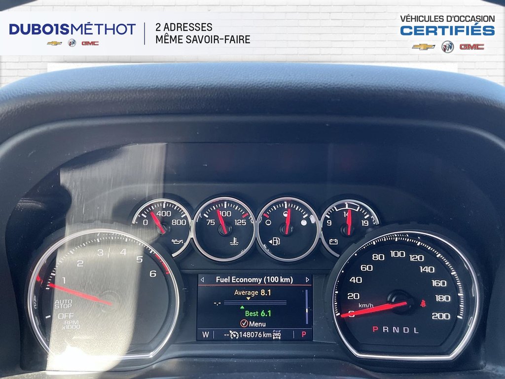 Chevrolet Silverado 1500 LT, DURAMAX, 3.0L DIESEL, 4X4, CREW, 2021 à Plessisville, Québec - 32 - w1024h768px