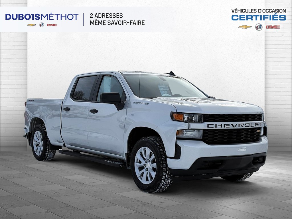 Chevrolet Silverado 1500 Custom, V8 5.3L, CREW CAB, 4x4, 6 PASSAGERS !!! 2021 à Victoriaville, Québec - 9 - w1024h768px