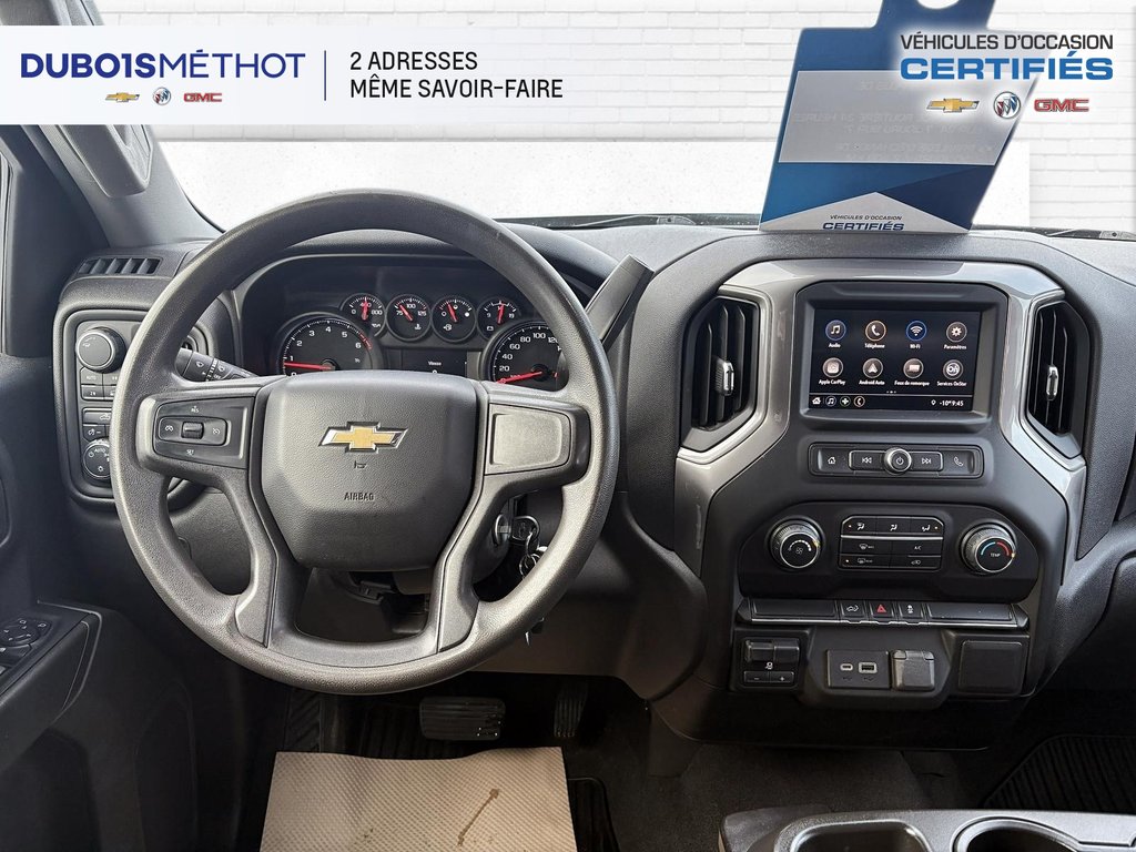 Chevrolet Silverado 1500 Custom, V8 5.3L, CREW CAB, 4x4, 6 PASSAGERS !!! 2021 à Victoriaville, Québec - 16 - w1024h768px