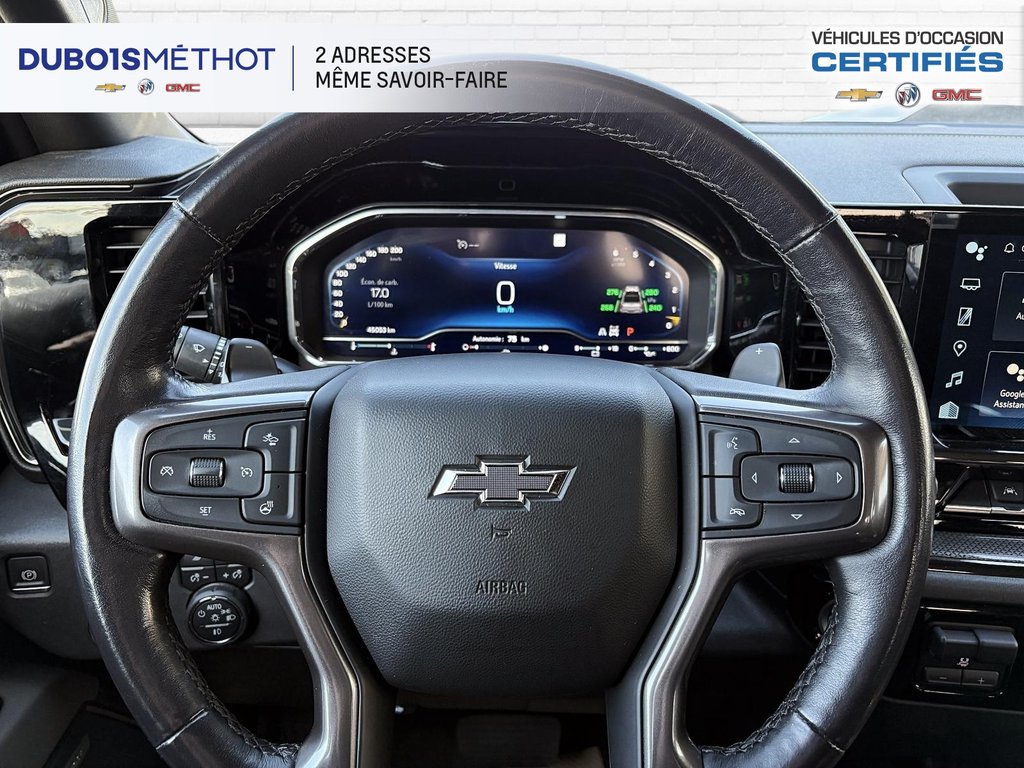 Chevrolet Silverado 1500 ZR2, V8 6.2L, CREW, CUIR, MULTI-MATIC, DIFF BARRE 2022 à Victoriaville, Québec - 22 - w1024h768px