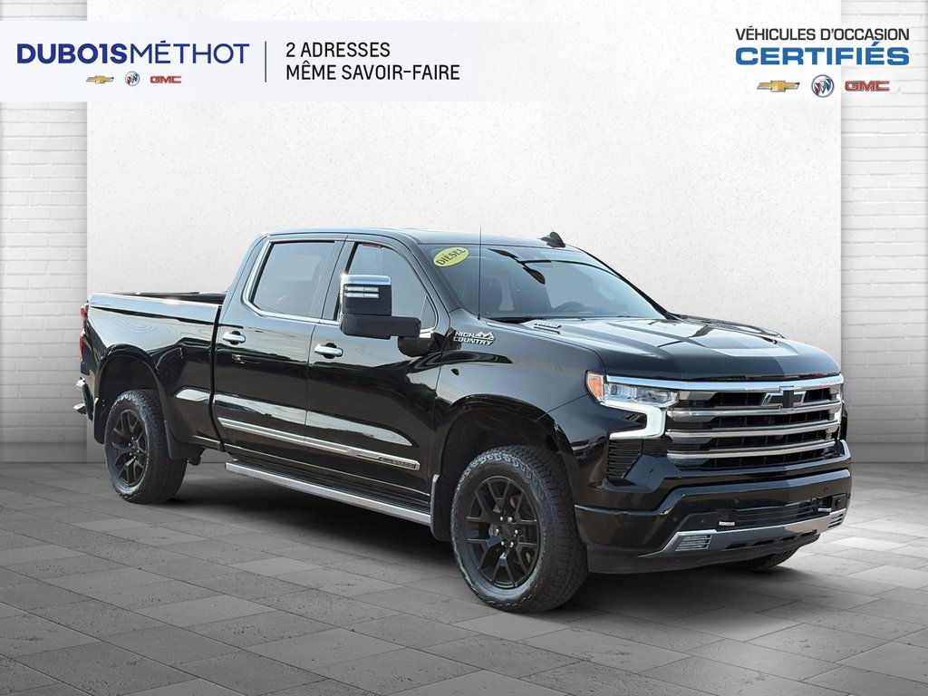 Chevrolet Silverado 1500 HIGH COUNTRY DURAMAX 3.0L DIESEL REMORQUAGE MAX !! 2022 à Victoriaville, Québec - 9 - w1024h768px