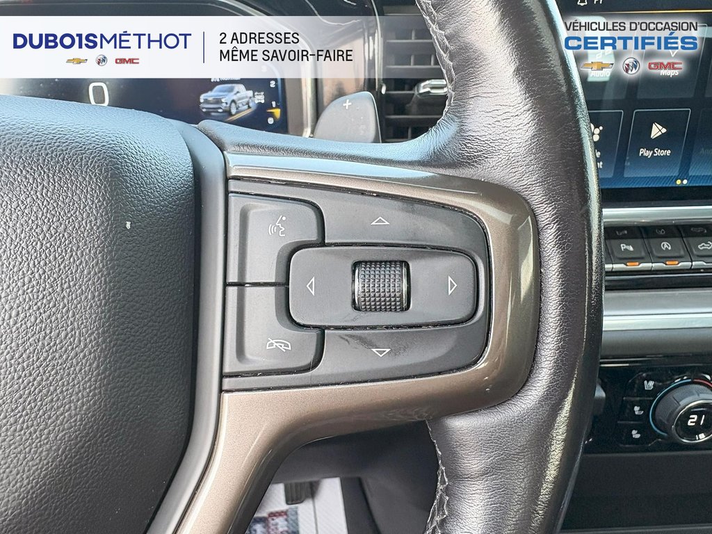 Chevrolet Silverado 1500 HIGH COUNTRY DURAMAX 3.0L DIESEL REMORQUAGE MAX !! 2022 à Victoriaville, Québec - 23 - w1024h768px