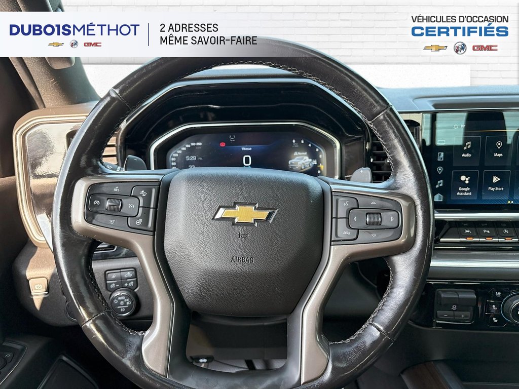 Chevrolet Silverado 1500 HIGH COUNTRY DURAMAX 3.0L DIESEL REMORQUAGE MAX !! 2022 à Victoriaville, Québec - 21 - w1024h768px