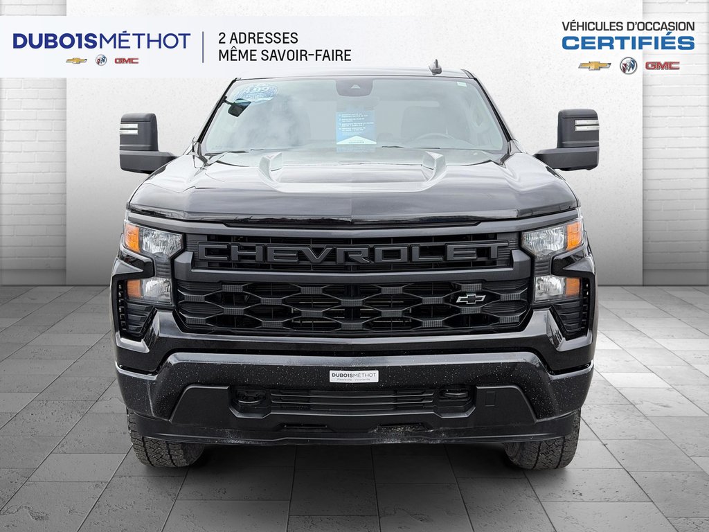 Chevrolet Silverado 1500 CUSTOM, CREW, 2.7L TURBO, 4X4 !!! 2023 à Plessisville, Québec - 4 - w1024h768px