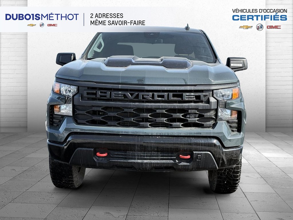2025 Chevrolet Silverado 1500 CUSTOM TRAIL BOSS 4 CYL 2.7L TURBO CREW Z71 !!! in Victoriaville, Quebec - 3 - w1024h768px