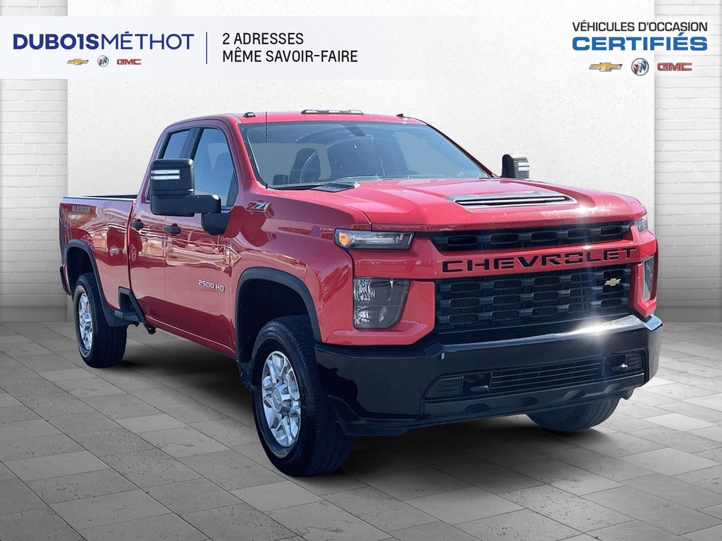 Chevrolet Silverado 2500HD WORK TRUCK V8 6.6L ESSENCE DOUBLE CAB BOITE LONGUE 2020 à Victoriaville, Québec - 10 - w1024h768px