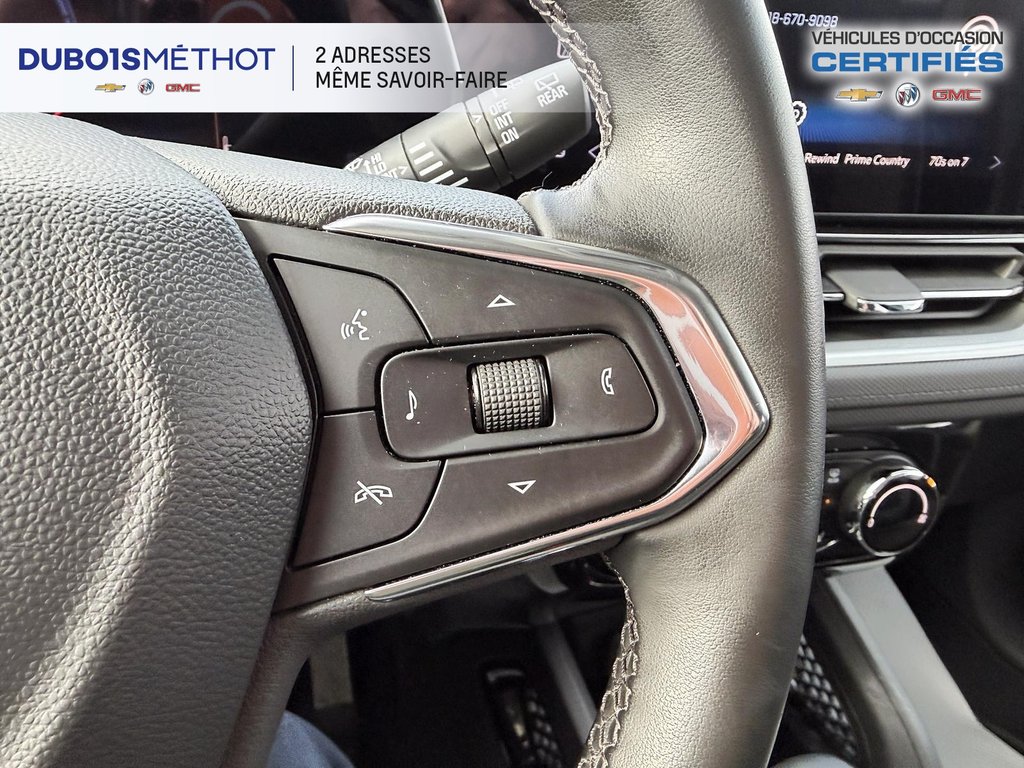 Chevrolet Trailblazer LT, 1.2L TURBO, VUS, SIEGES ET VOLANT CHAUFFANTS ! 2024 à Victoriaville, Québec - 25 - w1024h768px