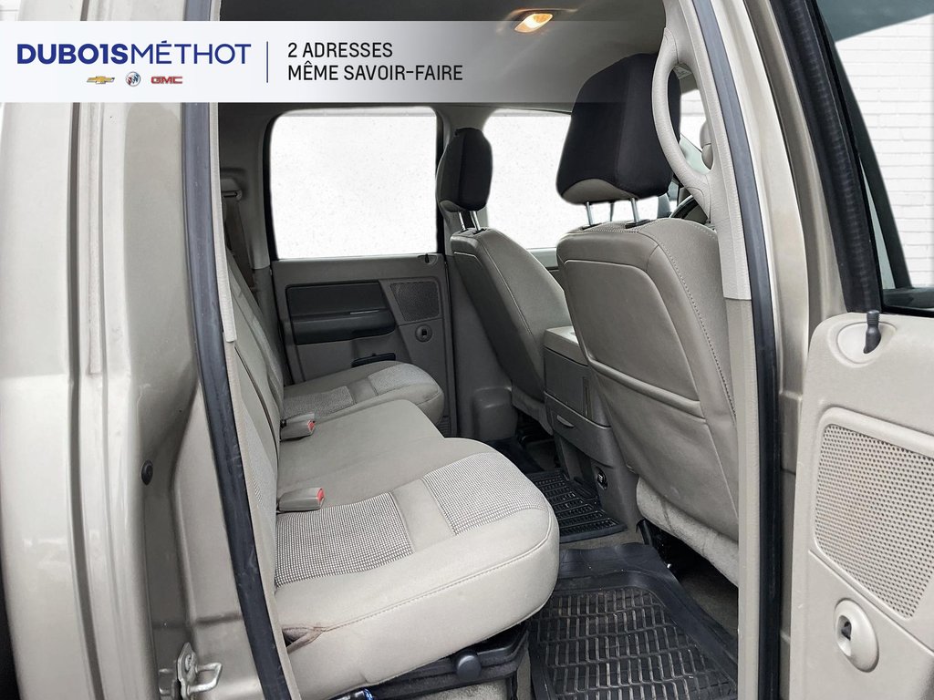 Dodge Ram 2500 SLT, V8 5.7L 4X4 CAMION A MOINS DE 10 000 $ !!! 2008 à Plessisville, Québec - 12 - w1024h768px