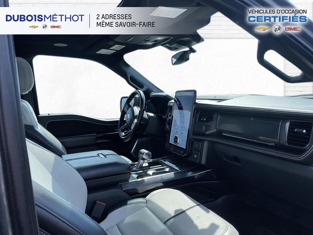 2023 Ford F-150 Lightning PLATINUM, CUIR, TOIT, GPS, 4X4, 100% ELECTRIQUE !! in Plessisville, Quebec - 19 - w1024h768px