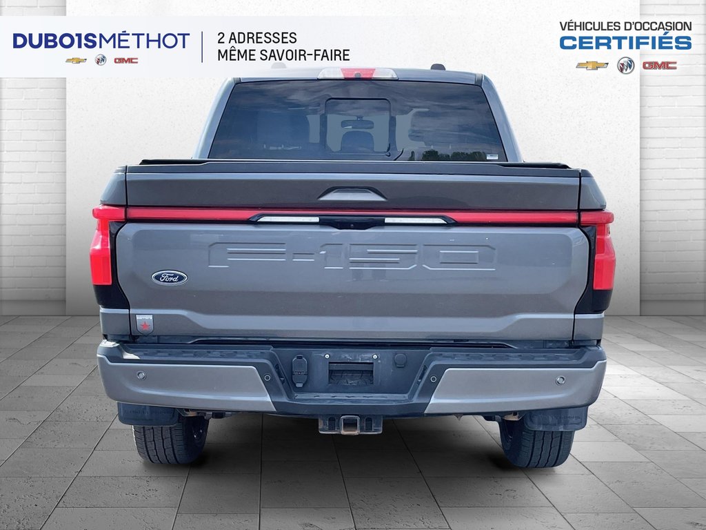 2023 Ford F-150 Lightning PLATINUM, CUIR, TOIT, GPS, 4X4, 100% ELECTRIQUE !! in Plessisville, Quebec - 8 - w1024h768px
