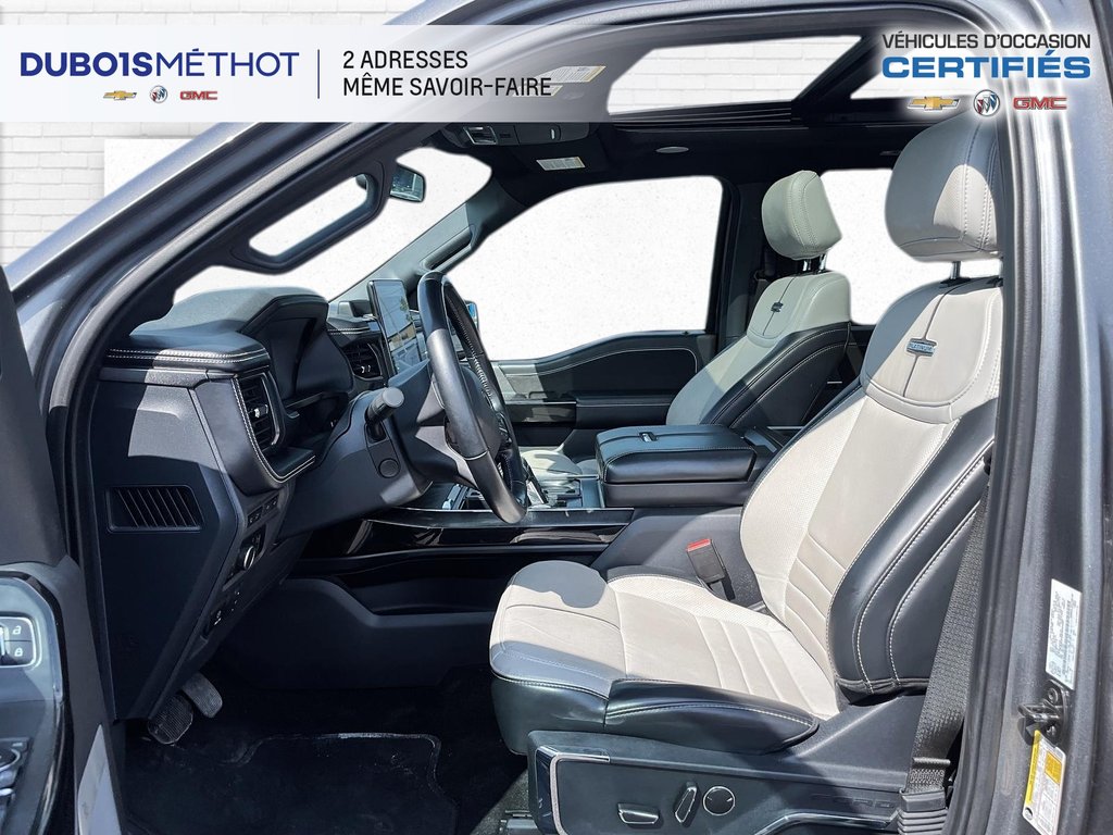 2023 Ford F-150 Lightning PLATINUM, CUIR, TOIT, GPS, 4X4, 100% ELECTRIQUE !! in Plessisville, Quebec - 20 - w1024h768px