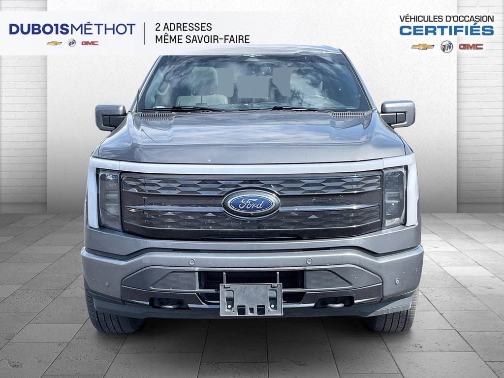 2023 Ford F-150 Lightning PLATINUM, CUIR, TOIT, GPS, 4X4, 100% ELECTRIQUE !! in Plessisville, Quebec - 5 - w1024h768px