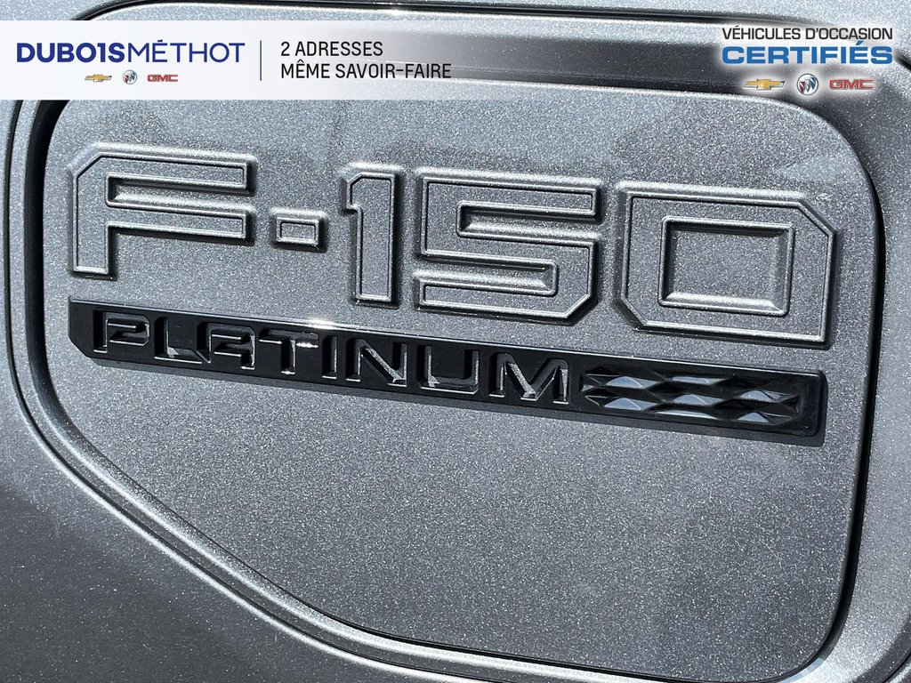 2023 Ford F-150 Lightning PLATINUM, CUIR, TOIT, GPS, 4X4, 100% ELECTRIQUE !! in Plessisville, Quebec - 4 - w1024h768px