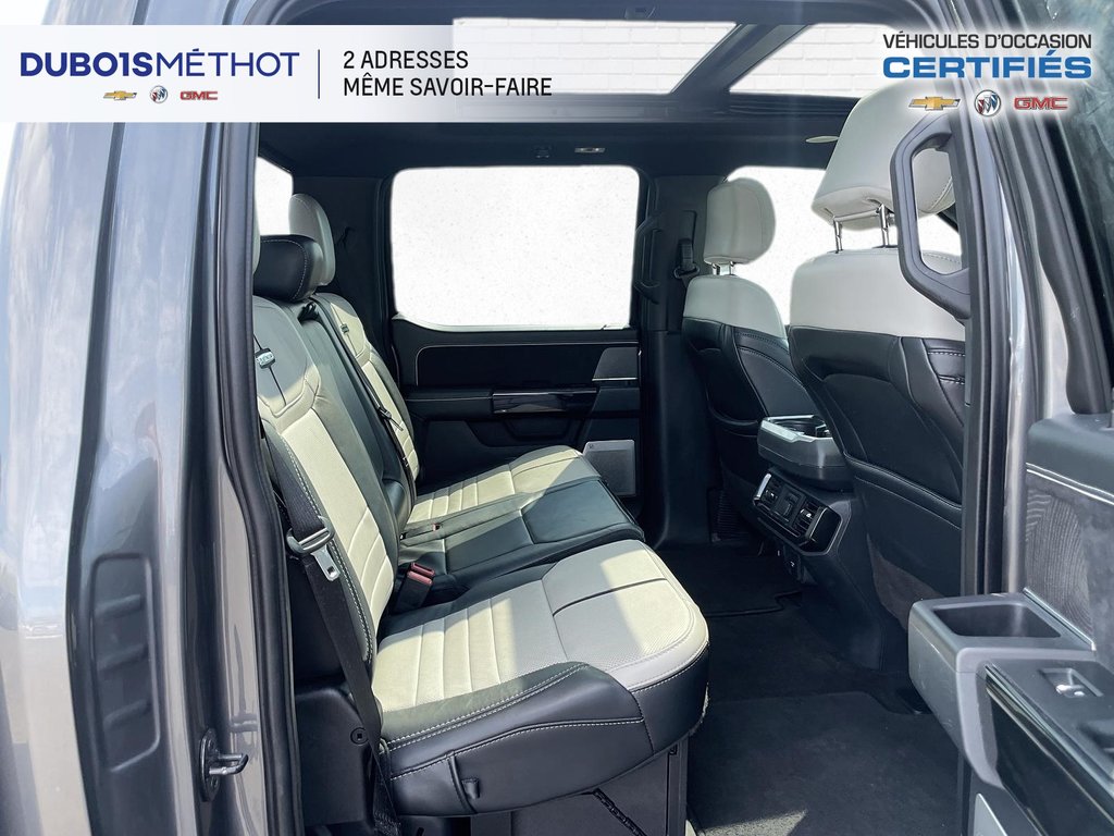 2023 Ford F-150 Lightning PLATINUM, CUIR, TOIT, GPS, 4X4, 100% ELECTRIQUE !! in Plessisville, Quebec - 14 - w1024h768px