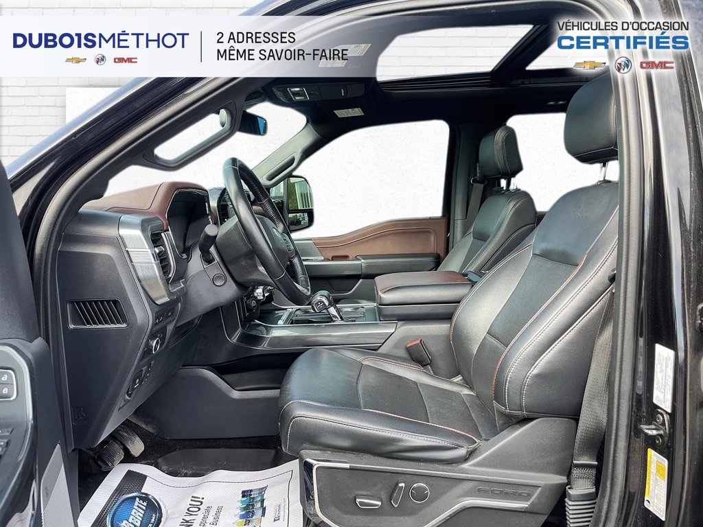 2022 Ford F-150 LARIAT, CUIR, TOIT PANORAMIQUE 4X4 !!! in Victoriaville, Quebec - 16 - w1024h768px
