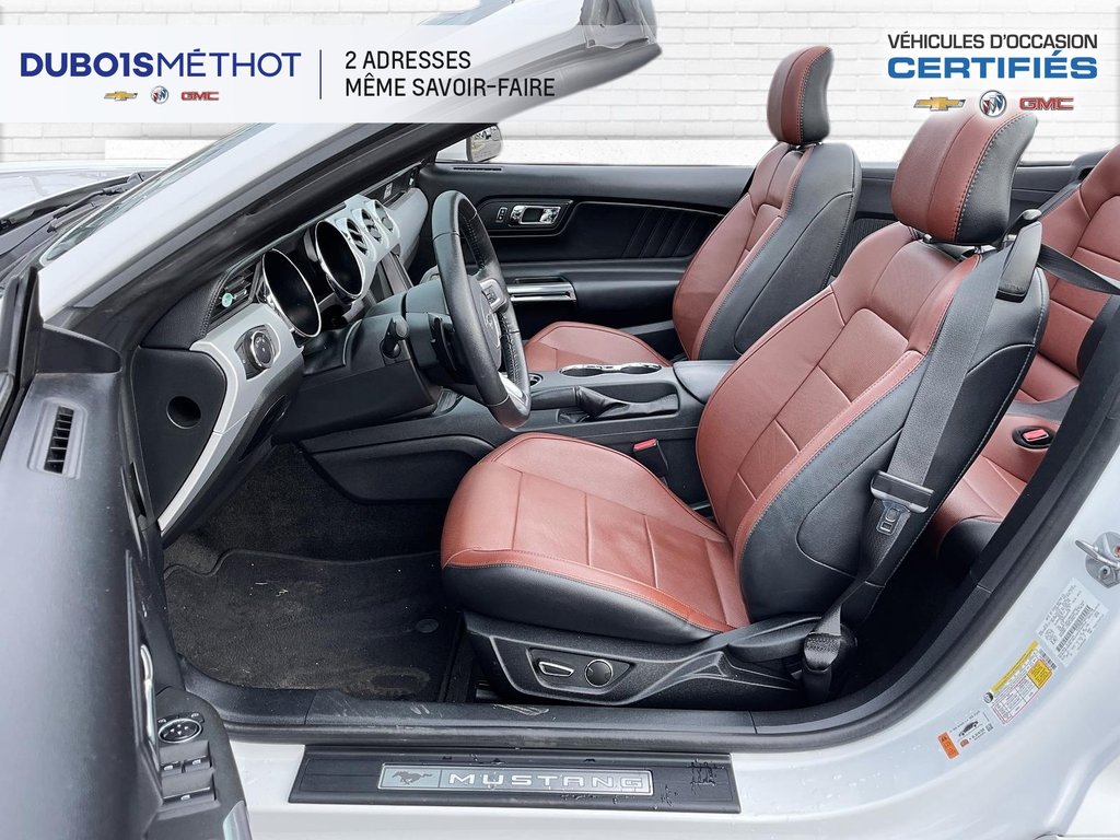 2017 Ford Mustang GT PREMIUM V8 5.0L AUTO CONVERTIBLE INT. CUIR BRUN in Victoriaville, Quebec - 17 - w1024h768px