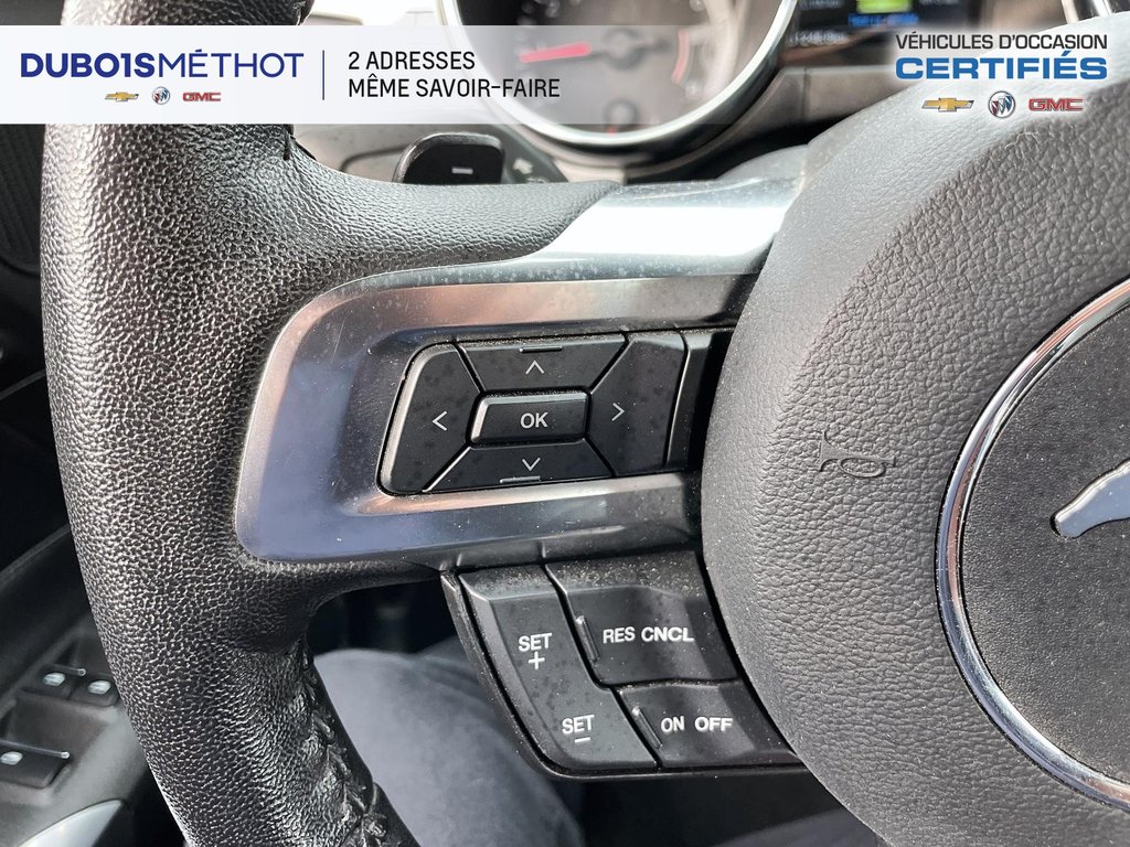 2017 Ford Mustang GT PREMIUM V8 5.0L AUTO CONVERTIBLE INT. CUIR BRUN in Victoriaville, Quebec - 22 - w1024h768px