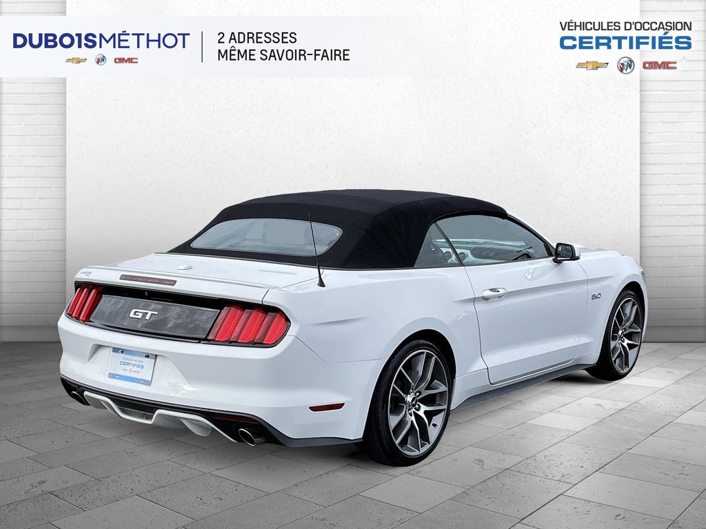 2017 Ford Mustang GT PREMIUM V8 5.0L AUTO CONVERTIBLE INT. CUIR BRUN in Victoriaville, Quebec - 7 - w1024h768px