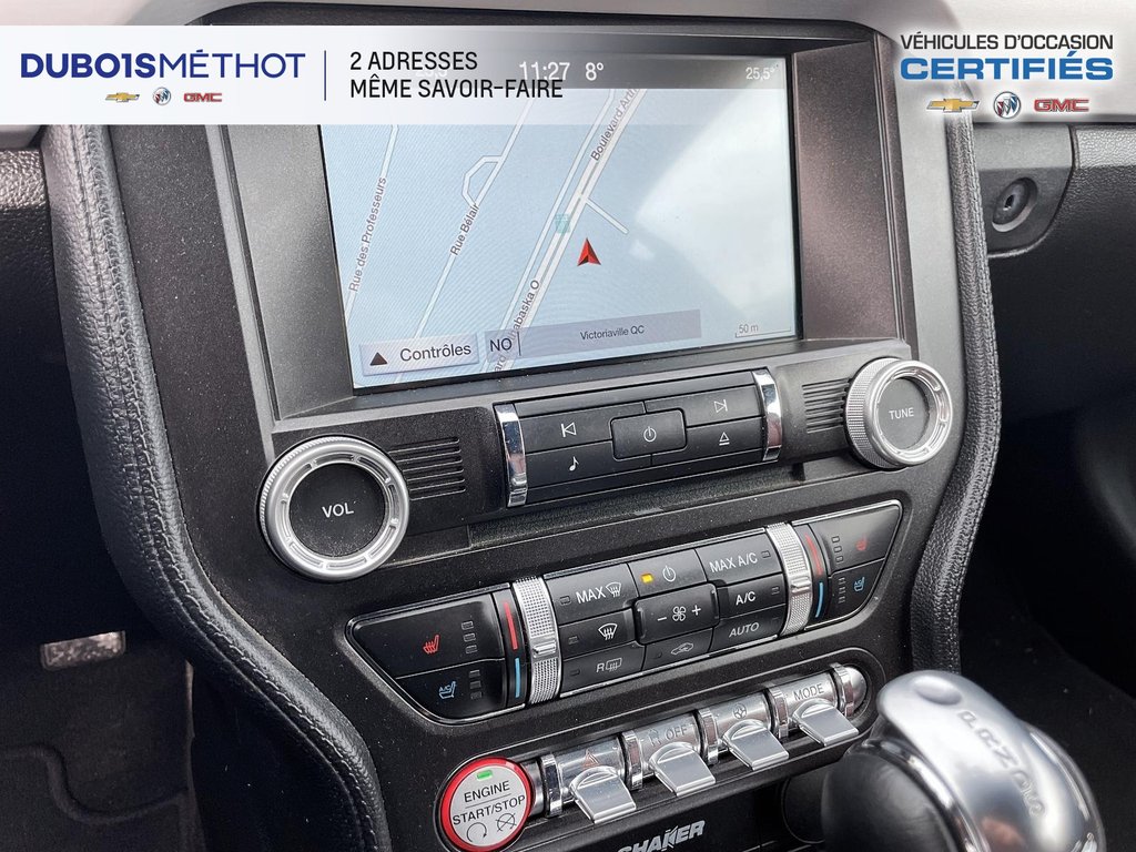 2017 Ford Mustang GT PREMIUM V8 5.0L AUTO CONVERTIBLE INT. CUIR BRUN in Victoriaville, Quebec - 23 - w1024h768px