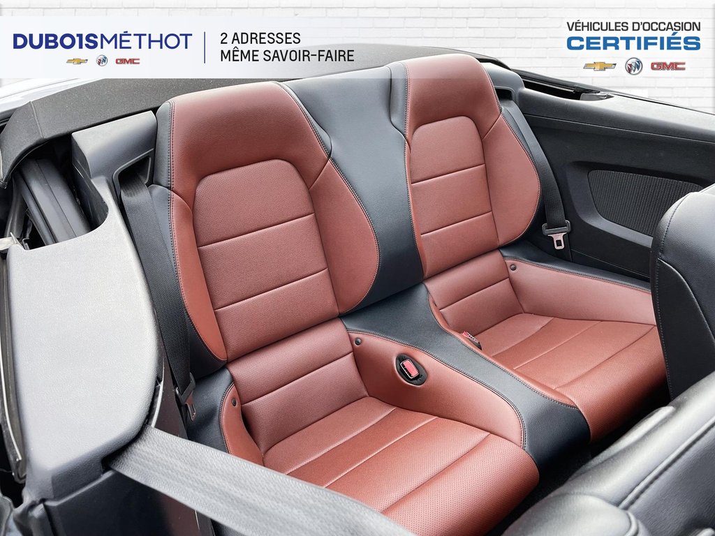 2017 Ford Mustang GT PREMIUM V8 5.0L AUTO CONVERTIBLE INT. CUIR BRUN in Victoriaville, Quebec - 14 - w1024h768px