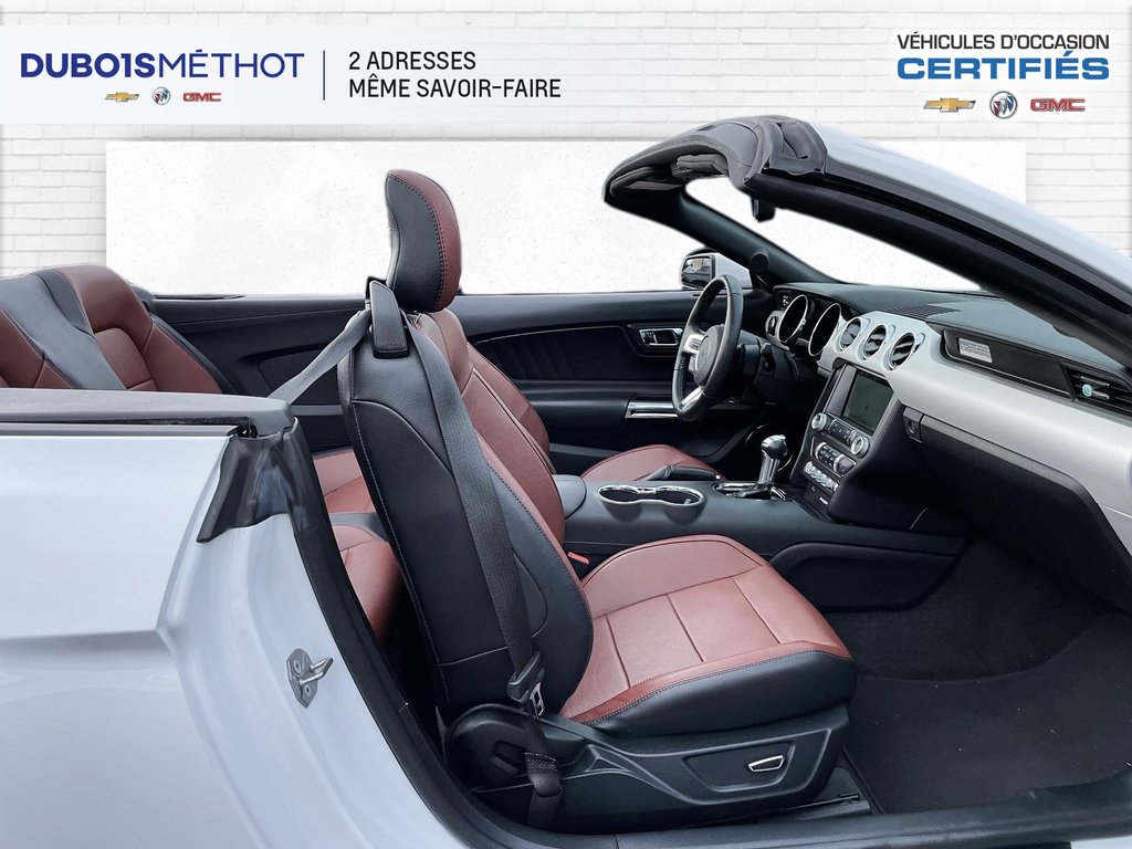 2017 Ford Mustang GT PREMIUM V8 5.0L AUTO CONVERTIBLE INT. CUIR BRUN in Victoriaville, Quebec - 15 - w1024h768px