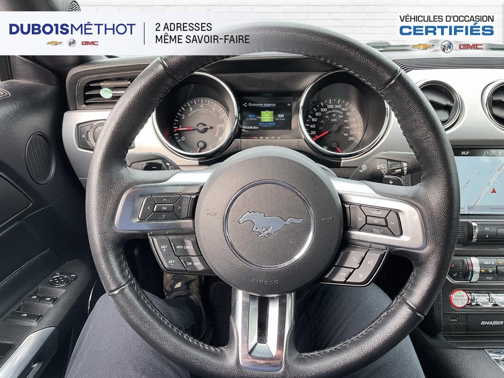 2017 Ford Mustang GT PREMIUM V8 5.0L AUTO CONVERTIBLE INT. CUIR BRUN in Victoriaville, Quebec - 20 - w1024h768px