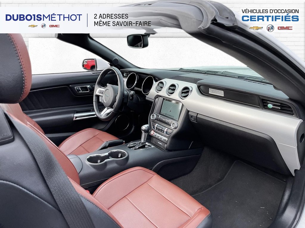 2017 Ford Mustang GT PREMIUM V8 5.0L AUTO CONVERTIBLE INT. CUIR BRUN in Victoriaville, Quebec - 16 - w1024h768px