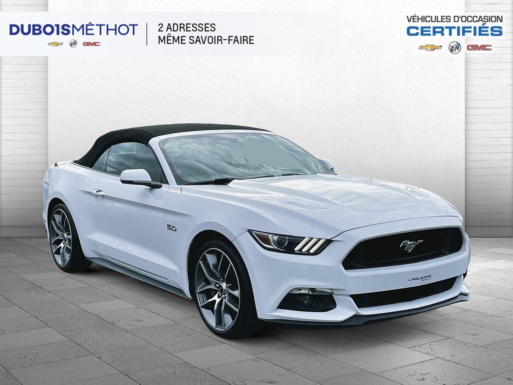 2017 Ford Mustang GT PREMIUM V8 5.0L AUTO CONVERTIBLE INT. CUIR BRUN in Victoriaville, Quebec - 8 - w1024h768px