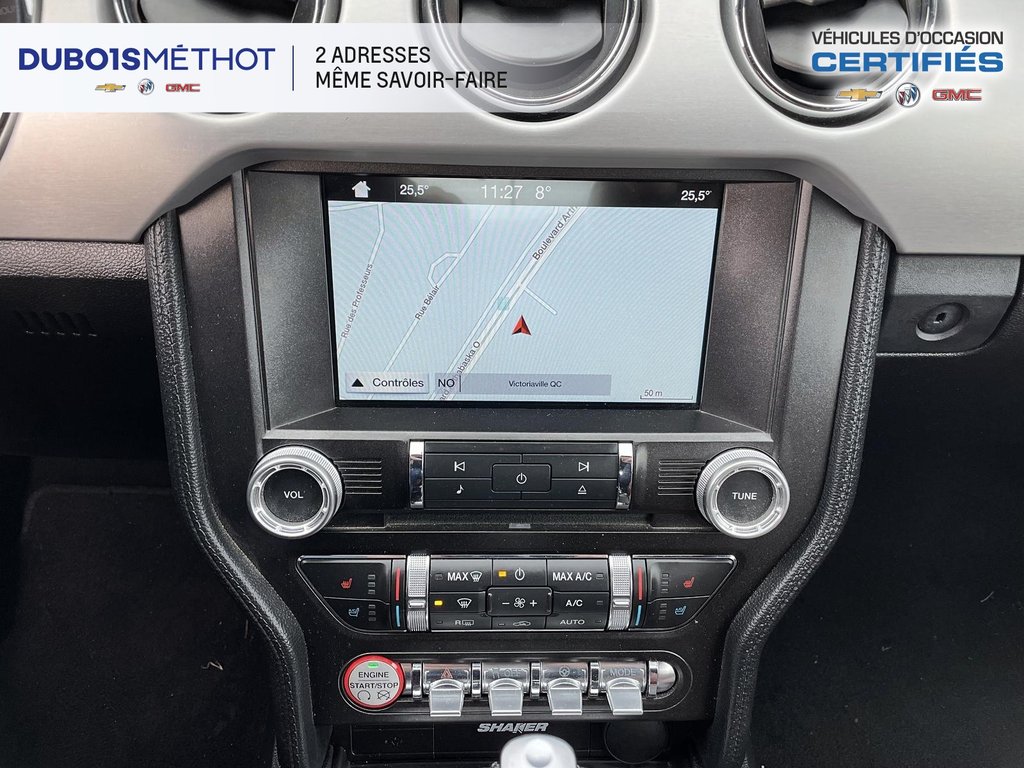 2017 Ford Mustang GT PREMIUM V8 5.0L AUTO CONVERTIBLE INT. CUIR BRUN in Victoriaville, Quebec - 19 - w1024h768px