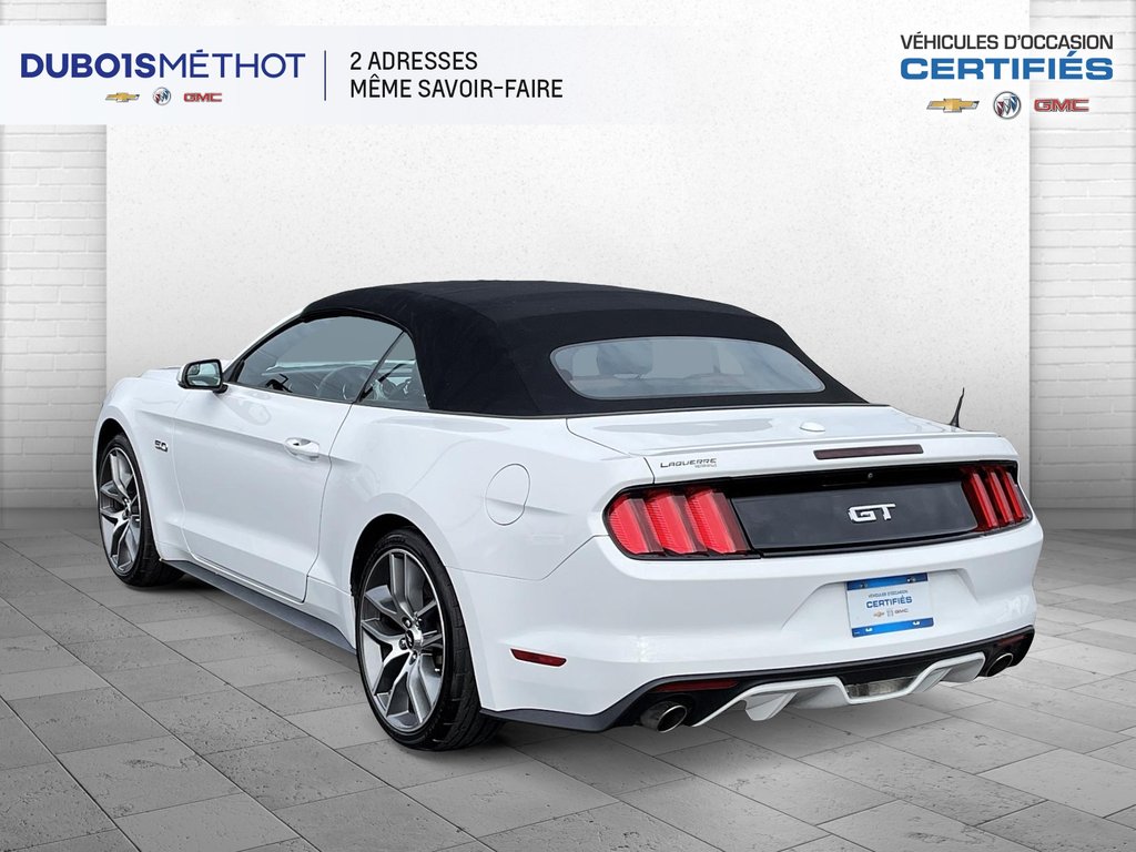 2017 Ford Mustang GT PREMIUM V8 5.0L AUTO CONVERTIBLE INT. CUIR BRUN in Victoriaville, Quebec - 5 - w1024h768px