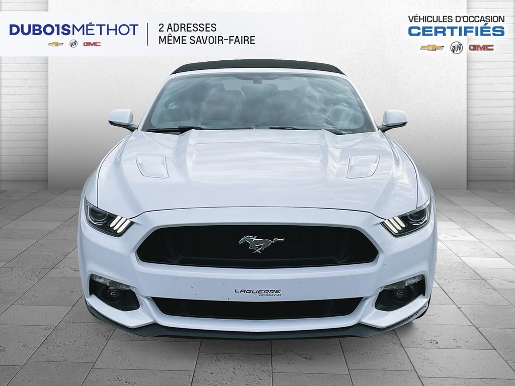2017 Ford Mustang GT PREMIUM V8 5.0L AUTO CONVERTIBLE INT. CUIR BRUN in Victoriaville, Quebec - 3 - w1024h768px