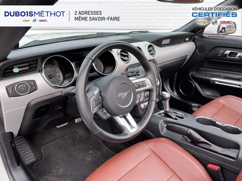 2017 Ford Mustang GT PREMIUM V8 5.0L AUTO CONVERTIBLE INT. CUIR BRUN in Victoriaville, Quebec - 18 - w1024h768px