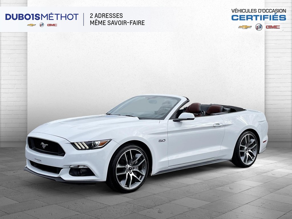 2017 Ford Mustang GT PREMIUM V8 5.0L AUTO CONVERTIBLE INT. CUIR BRUN in Victoriaville, Quebec - 9 - w1024h768px