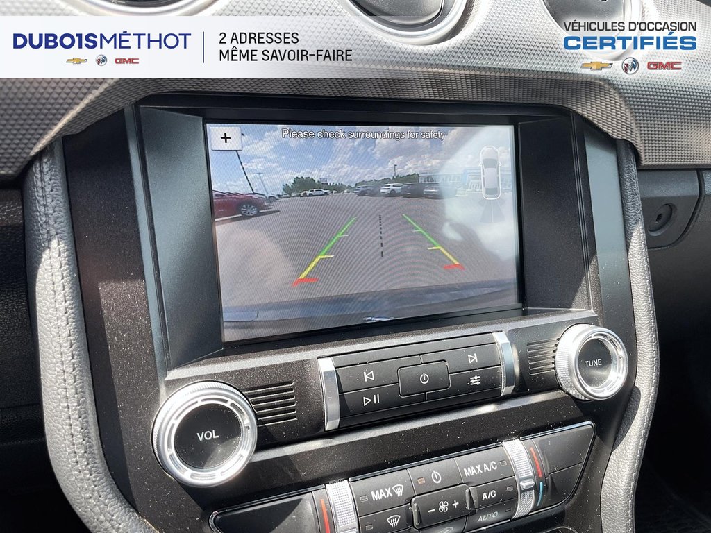 Ford Mustang CONVERTIBLE, ECOBOOST 2.3L TURBO, AUTOMATIQUE, 2019 à Plessisville, Québec - 25 - w1024h768px