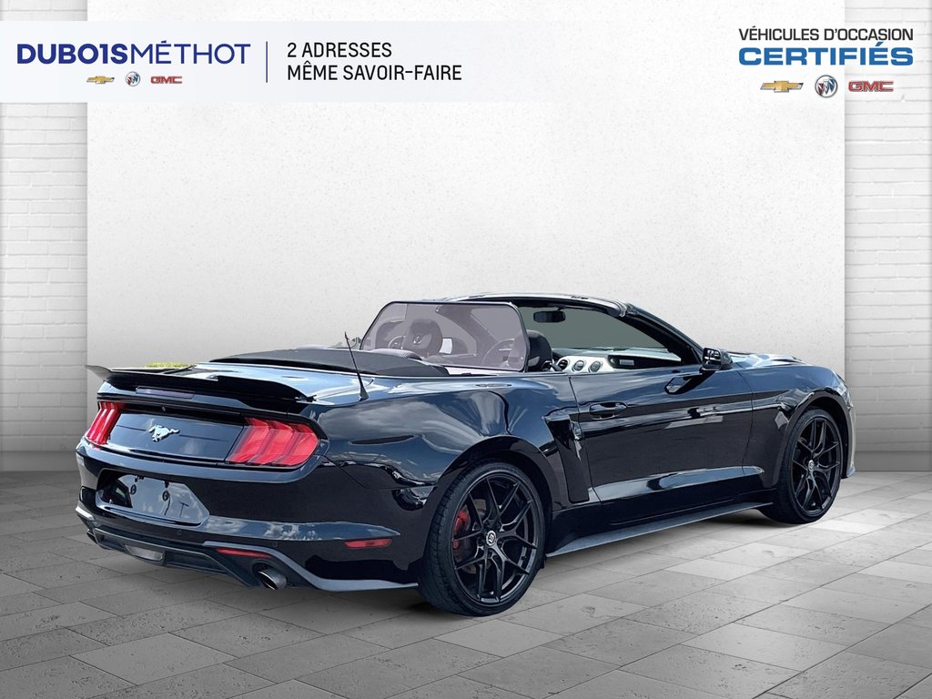 Ford Mustang CONVERTIBLE, ECOBOOST 2.3L TURBO, AUTOMATIQUE, 2019 à Plessisville, Québec - 7 - w1024h768px