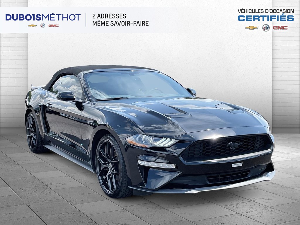 Ford Mustang CONVERTIBLE, ECOBOOST 2.3L TURBO, AUTOMATIQUE, 2019 à Plessisville, Québec - 16 - w1024h768px