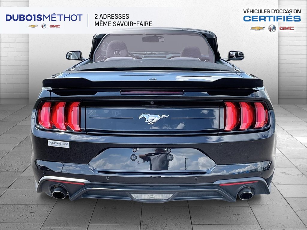 Ford Mustang CONVERTIBLE, ECOBOOST 2.3L TURBO, AUTOMATIQUE, 2019 à Plessisville, Québec - 6 - w1024h768px