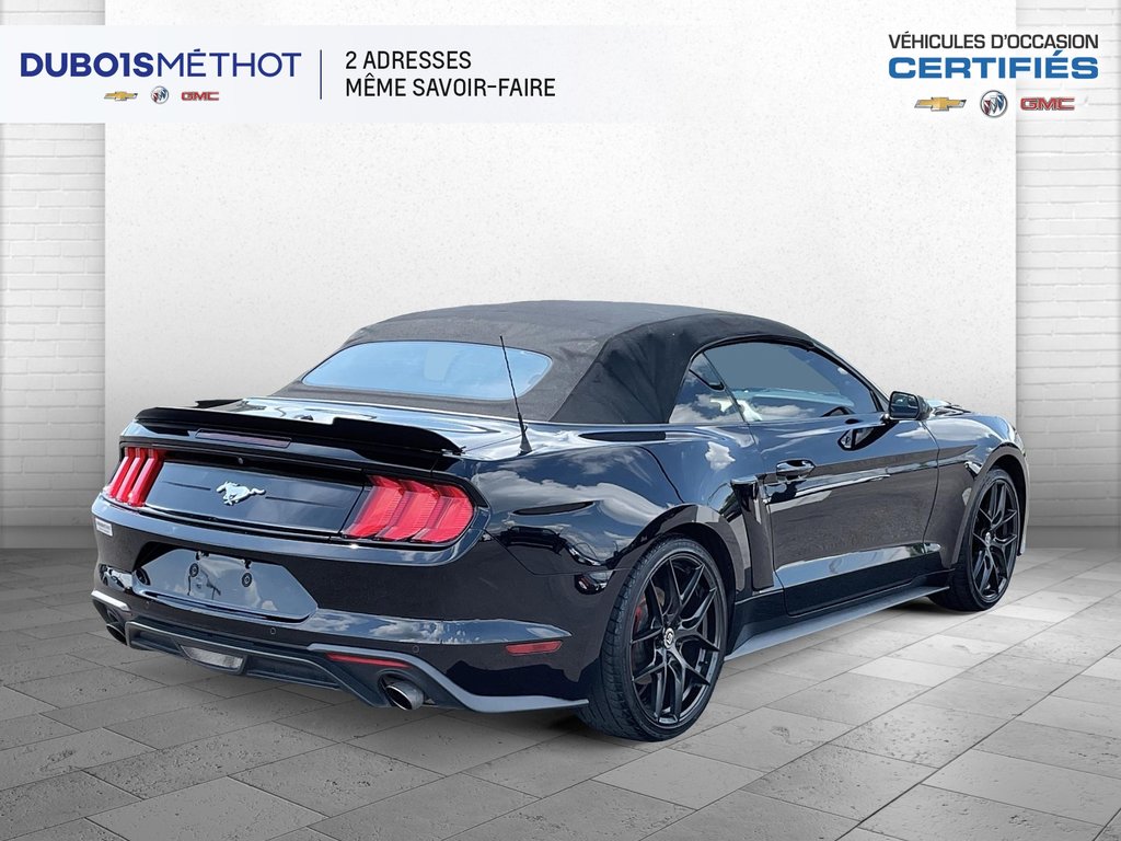Ford Mustang CONVERTIBLE, ECOBOOST 2.3L TURBO, AUTOMATIQUE, 2019 à Plessisville, Québec - 14 - w1024h768px