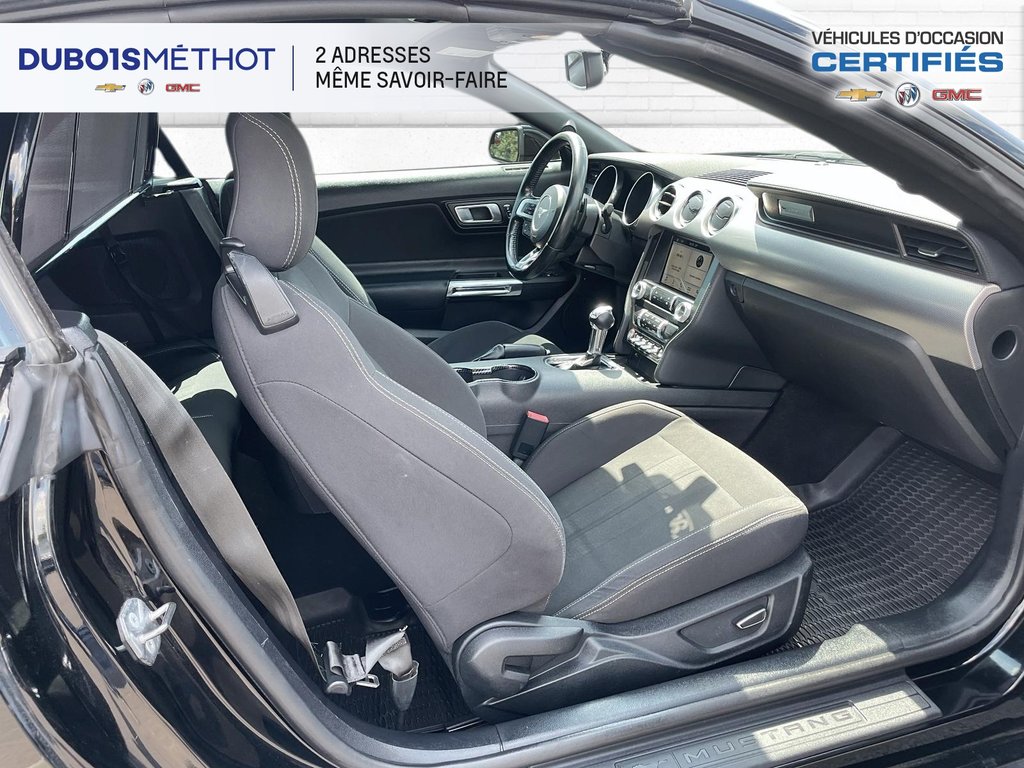 Ford Mustang CONVERTIBLE, ECOBOOST 2.3L TURBO, AUTOMATIQUE, 2019 à Plessisville, Québec - 17 - w1024h768px