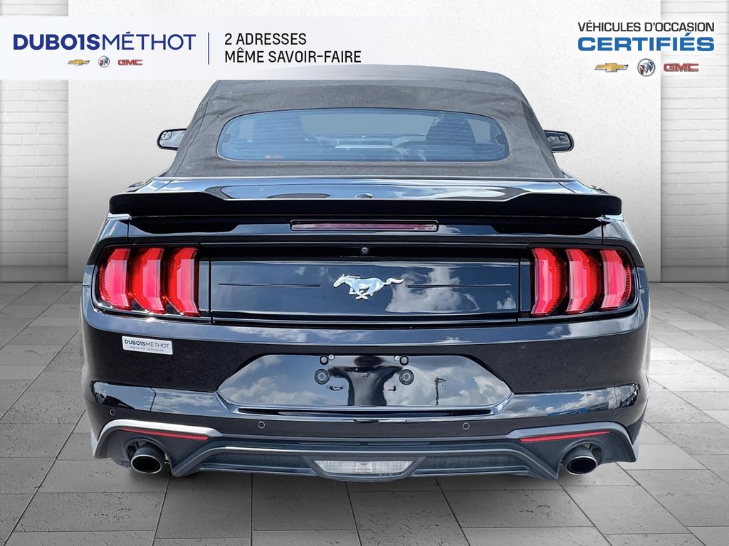 Ford Mustang CONVERTIBLE, ECOBOOST 2.3L TURBO, AUTOMATIQUE, 2019 à Plessisville, Québec - 13 - w1024h768px