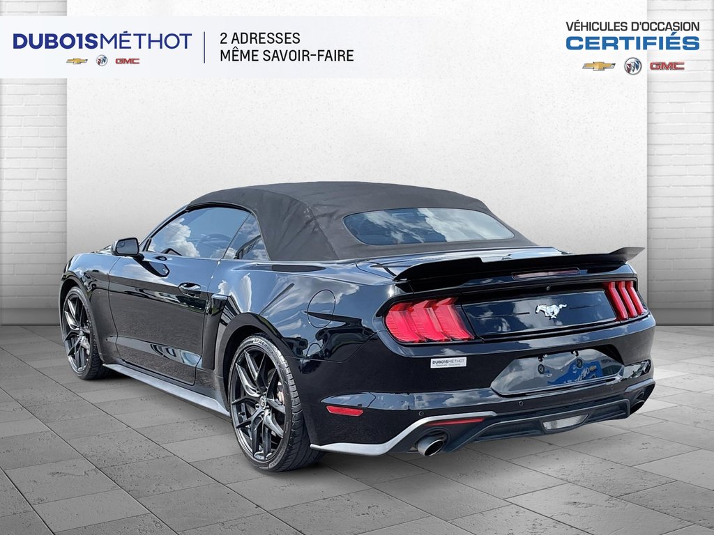 Ford Mustang CONVERTIBLE, ECOBOOST 2.3L TURBO, AUTOMATIQUE, 2019 à Plessisville, Québec - 12 - w1024h768px