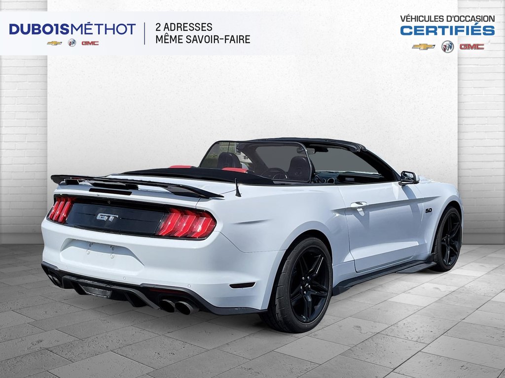 Ford Mustang GT PREMIUM, V8 5.0L, CONVERTIBLE INT. ROUGE AUTO ! 2021 à Victoriaville, Québec - 7 - w1024h768px