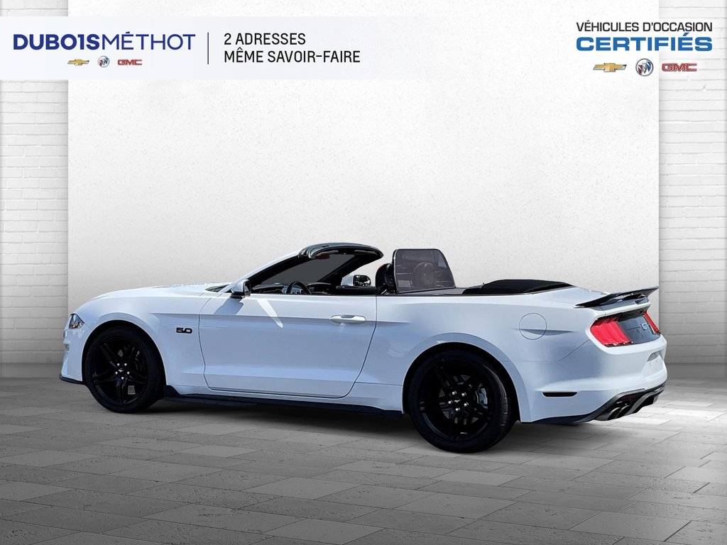 Ford Mustang GT PREMIUM, V8 5.0L, CONVERTIBLE INT. ROUGE AUTO ! 2021 à Victoriaville, Québec - 4 - w1024h768px