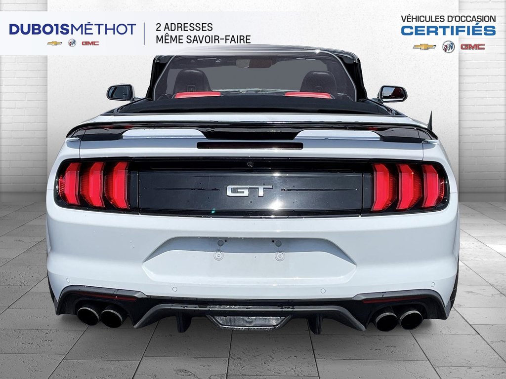 Ford Mustang GT PREMIUM, V8 5.0L, CONVERTIBLE INT. ROUGE AUTO ! 2021 à Victoriaville, Québec - 6 - w1024h768px