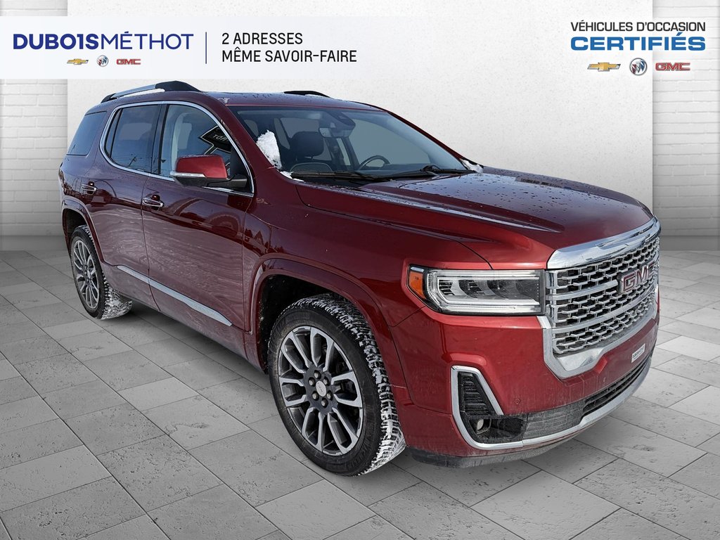 2021 GMC Acadia AWD, DENALI, 6 PASSAGERS, CUIR, TOIT !!! in Victoriaville, Quebec - 6 - w1024h768px