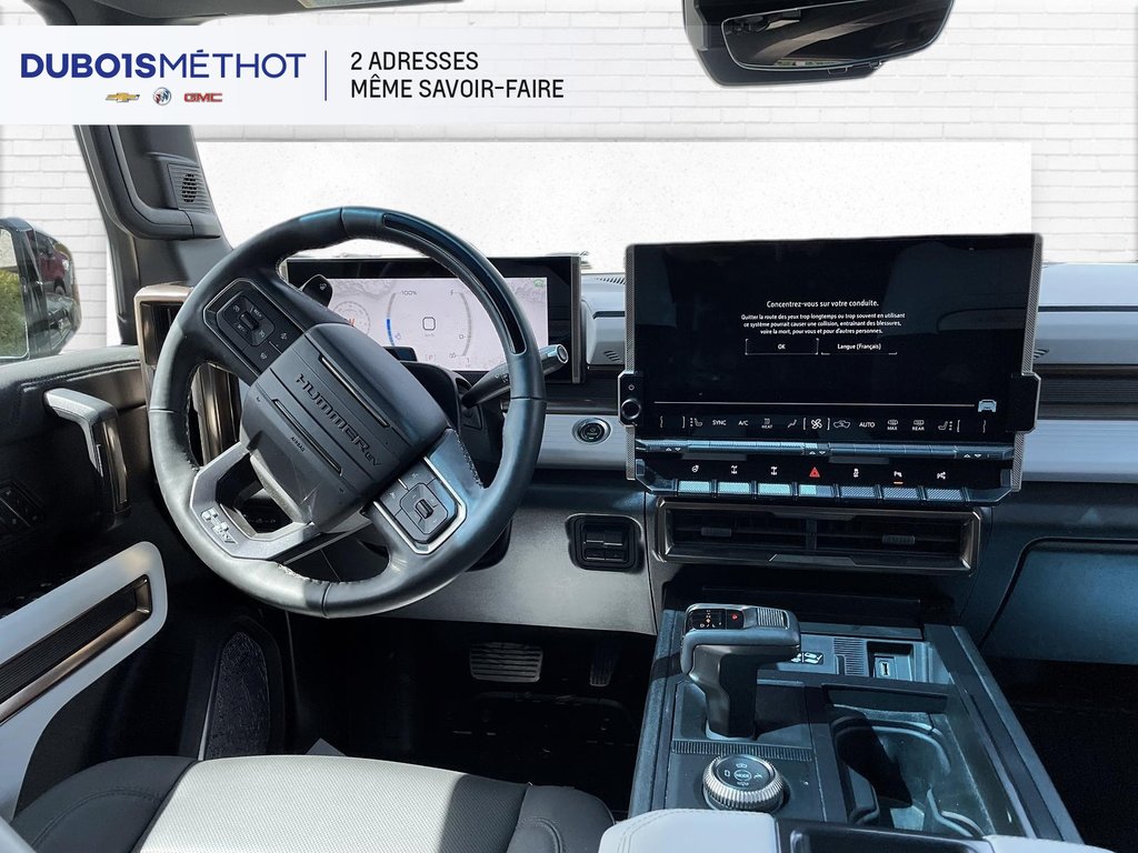 HUMMER EV Pickup 3X, CUIR, TOIT, 100% ELECTRIQUE !!! 2024 à Victoriaville, Québec - 19 - w1024h768px