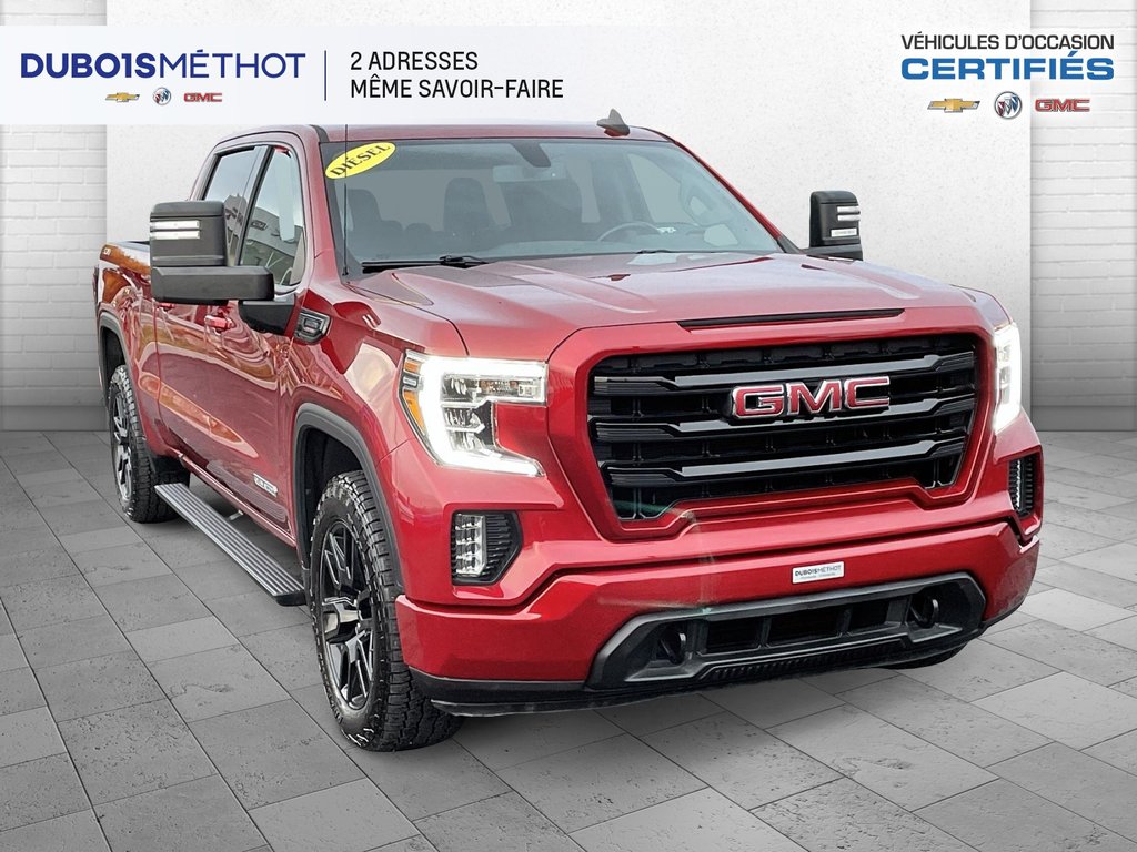 2021 GMC Sierra 1500 ELEVATION DURAMAX, 3.0L DIESEL 4X4, CREW, CONSOLE in Victoriaville, Quebec - 10 - w1024h768px
