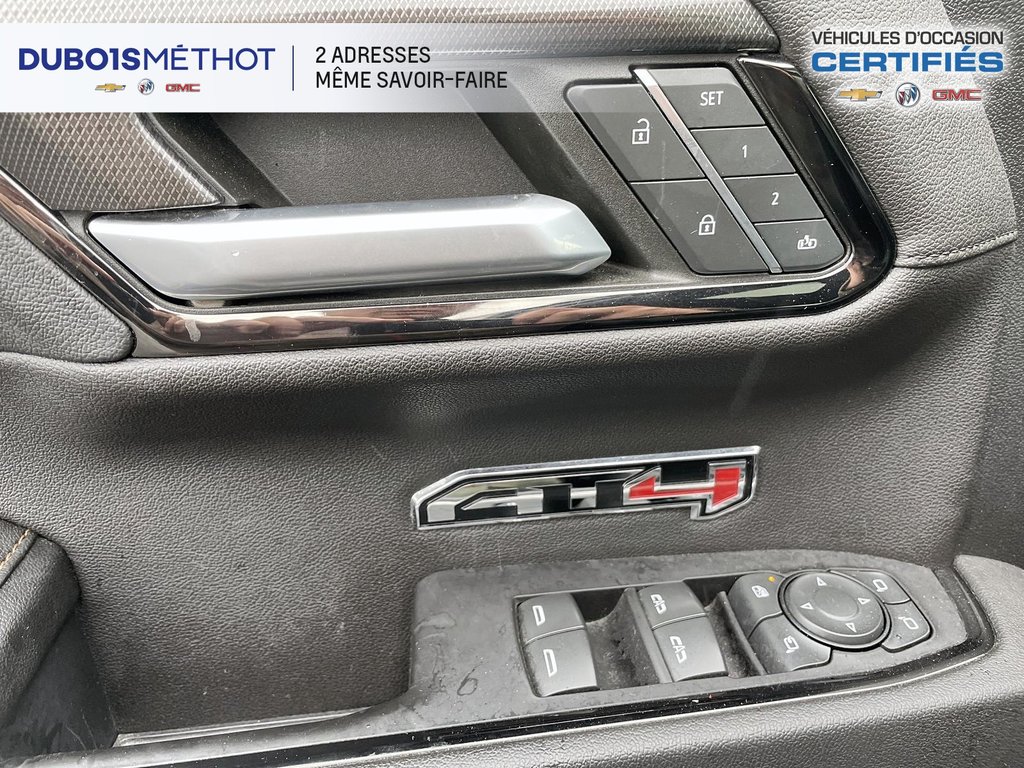 GMC Sierra 1500 AT4, DURAMAX, 3.0L DIESEL CUIR TOIT !!! 2022 à Victoriaville, Québec - 19 - w1024h768px